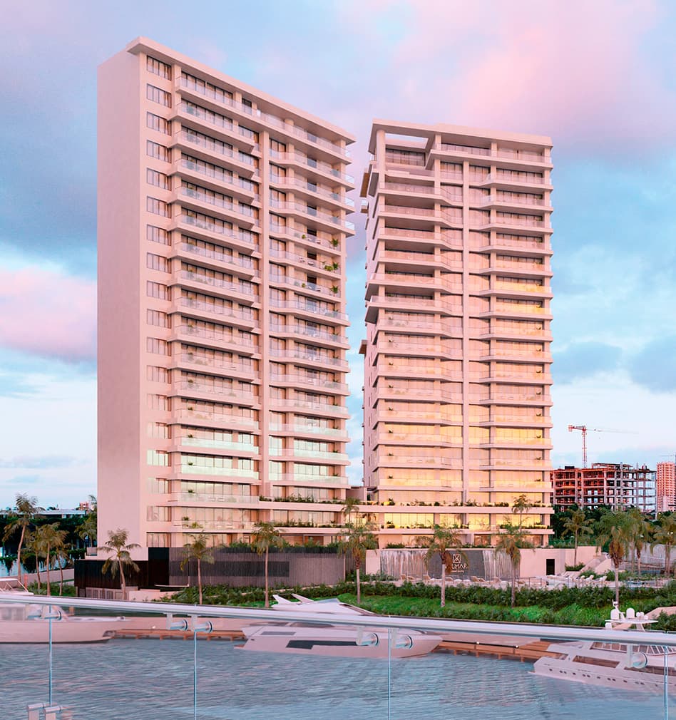 Torres de Vellmari en Puerto Cancún
